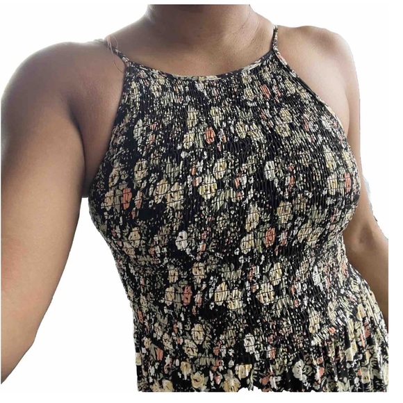 Angie Tiered floral maxi dress sz Small - Picture 2 of 10